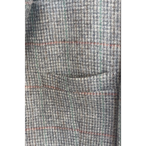 NEW ENGLAND COLL Gray Mens PURE WOOL 2 Button Vented coat -‎ Size 42R - Picture 5 of 12